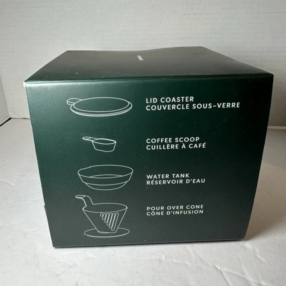Starbucks‎ Black Pour Over Set Coffee Funnel Brewing Manual Coffee Maker 2022